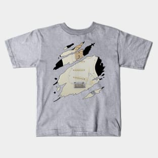 White Stratocaster Soul Kids T-Shirt